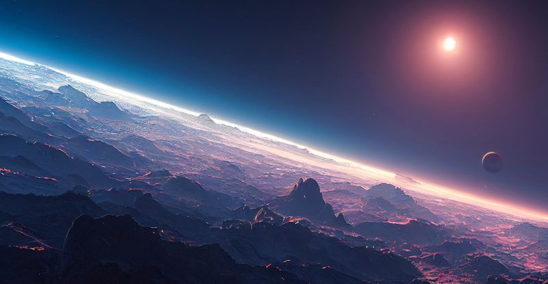 kosmos planeta scifi